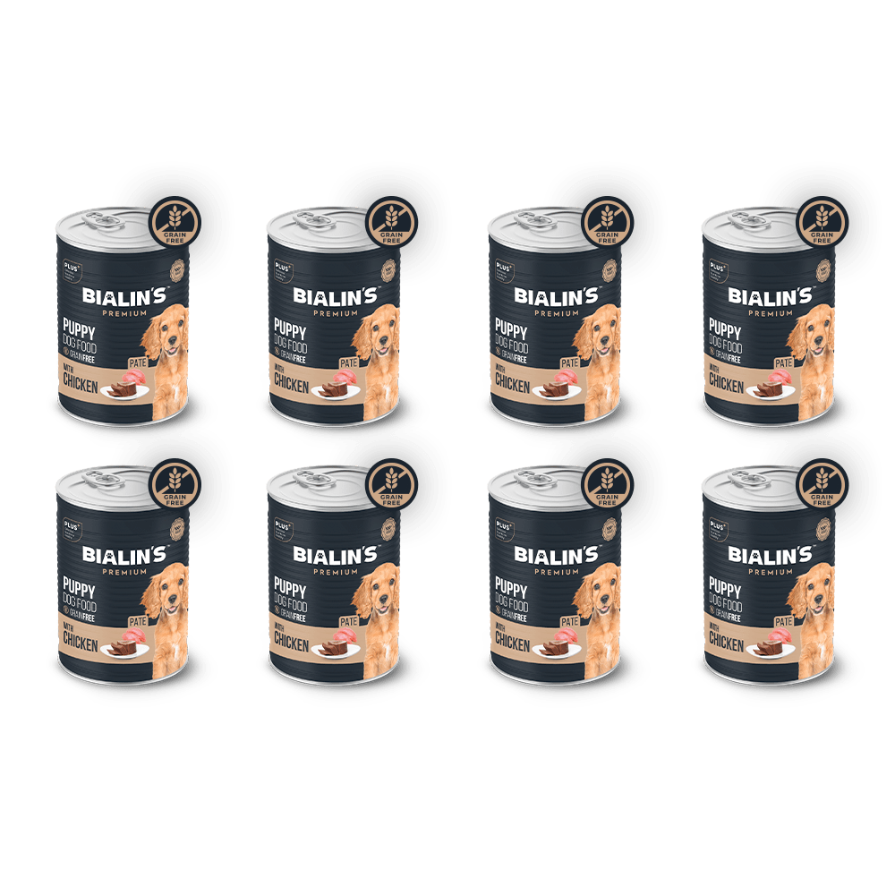 8'li Yavru Köpek Maması - Tavuklu 400 Gram 