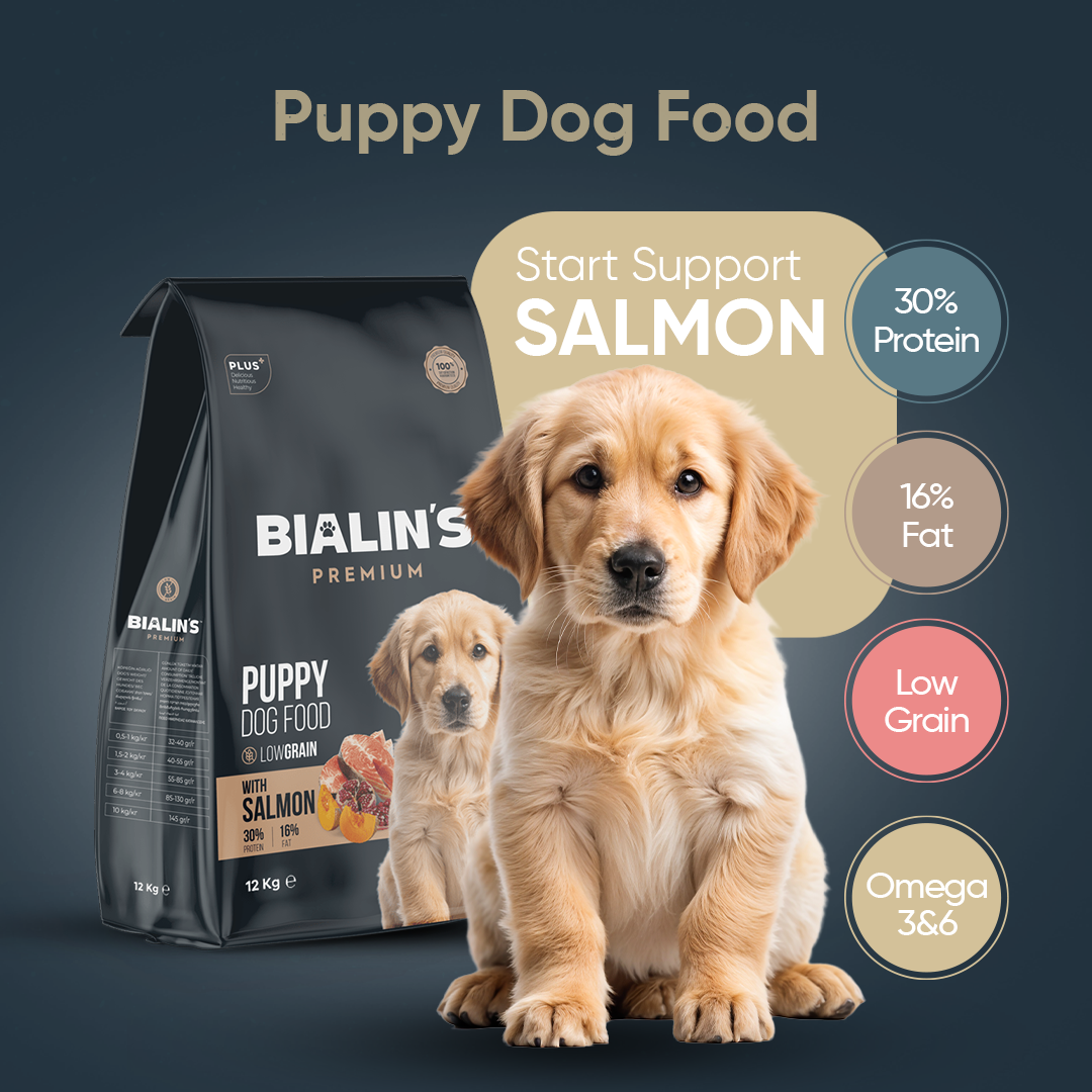 Bialins Premium Yavru Köpek Maması Somonlu 12kg