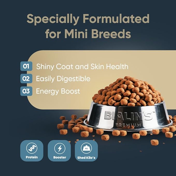 Bialins Premium Mini Breed Yetişkin Köpek Maması Somonlu 2.5kg