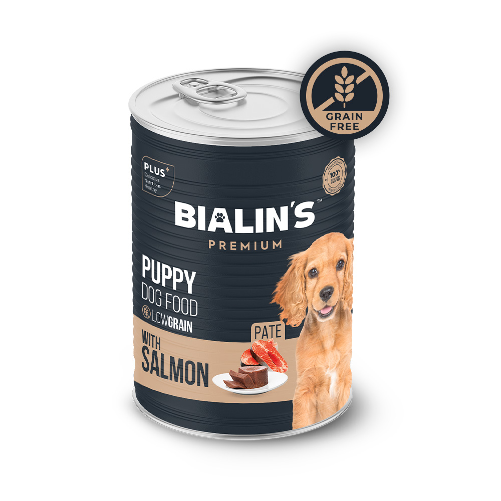 Süper Premium  Pate Yavru Köpek Maması Somonlu