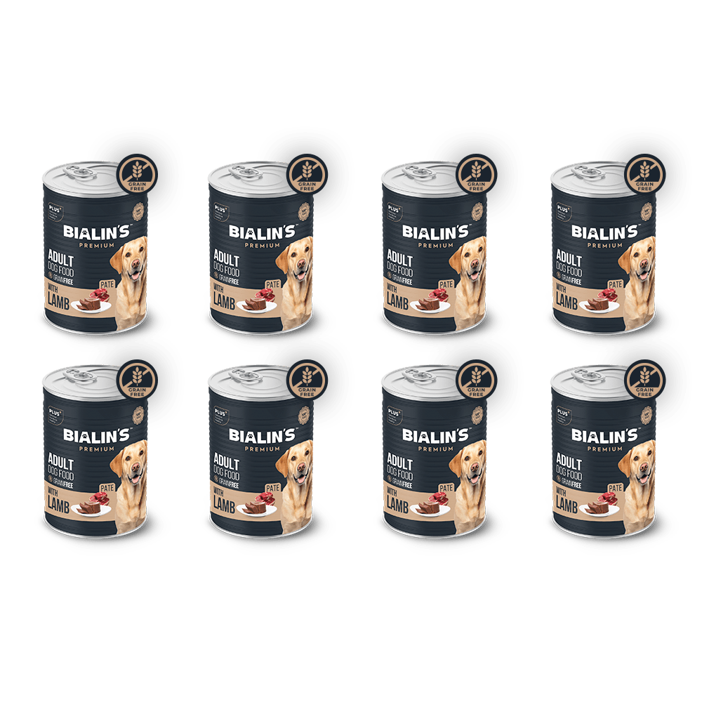 8'li Yetişkin Köpek Maması - Kuzulu 400 Gram 