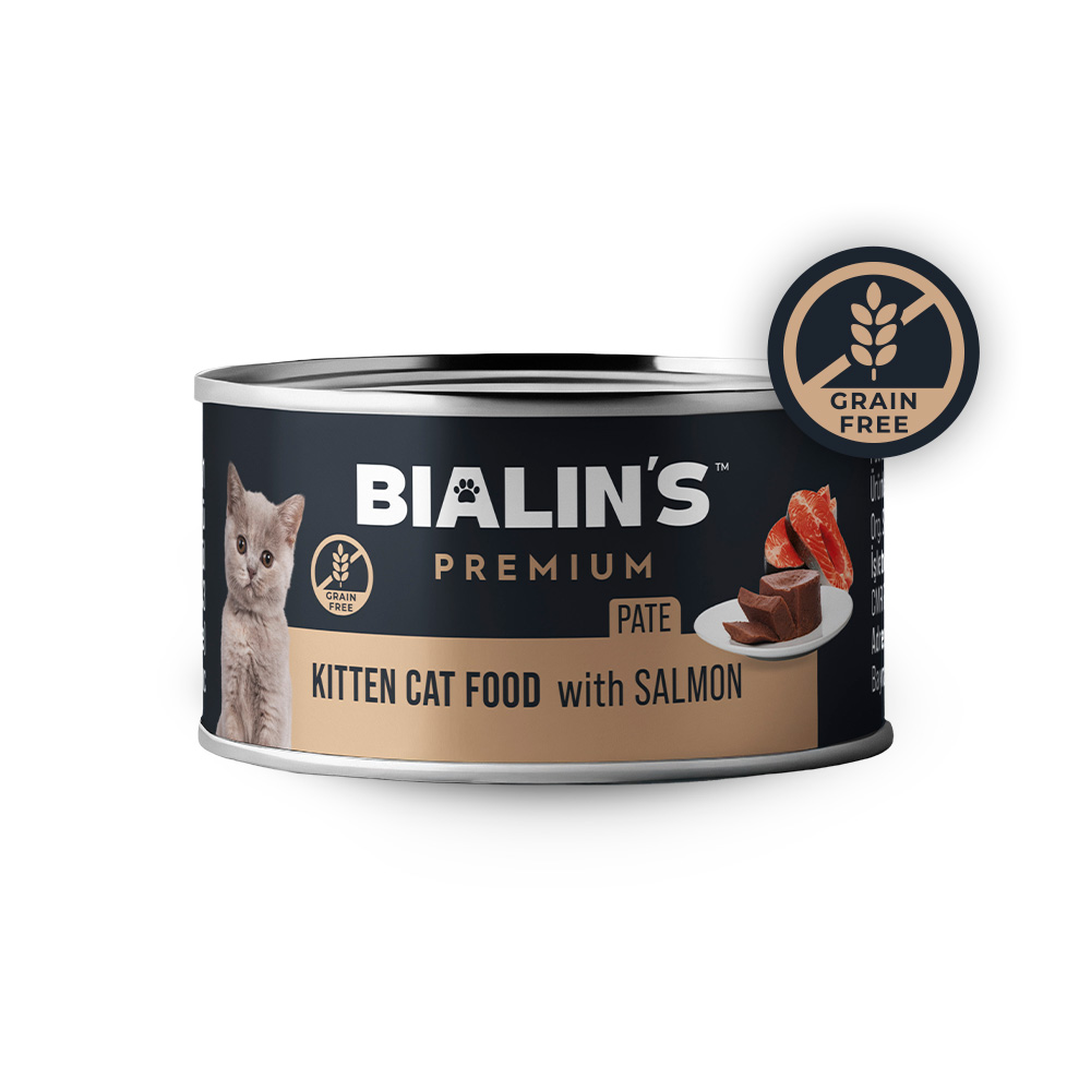 Süper Premium Pate Yavru Kedi Maması Somonlu 100 Gram