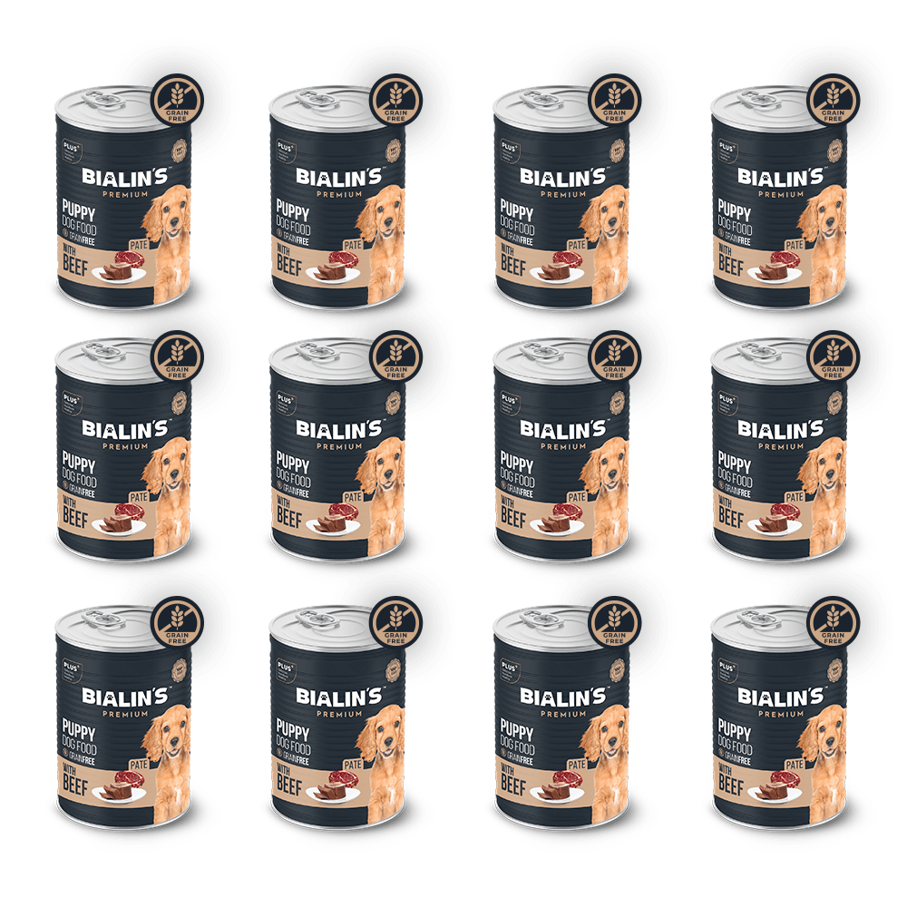 12'li Yavru Köpek Maması - Biftekli 400 Gram 