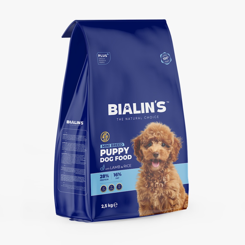 Bialin’s Nature Mini Breed Yavru Köpek Maması Kuzu & Pirinçli 2.5 Kg
