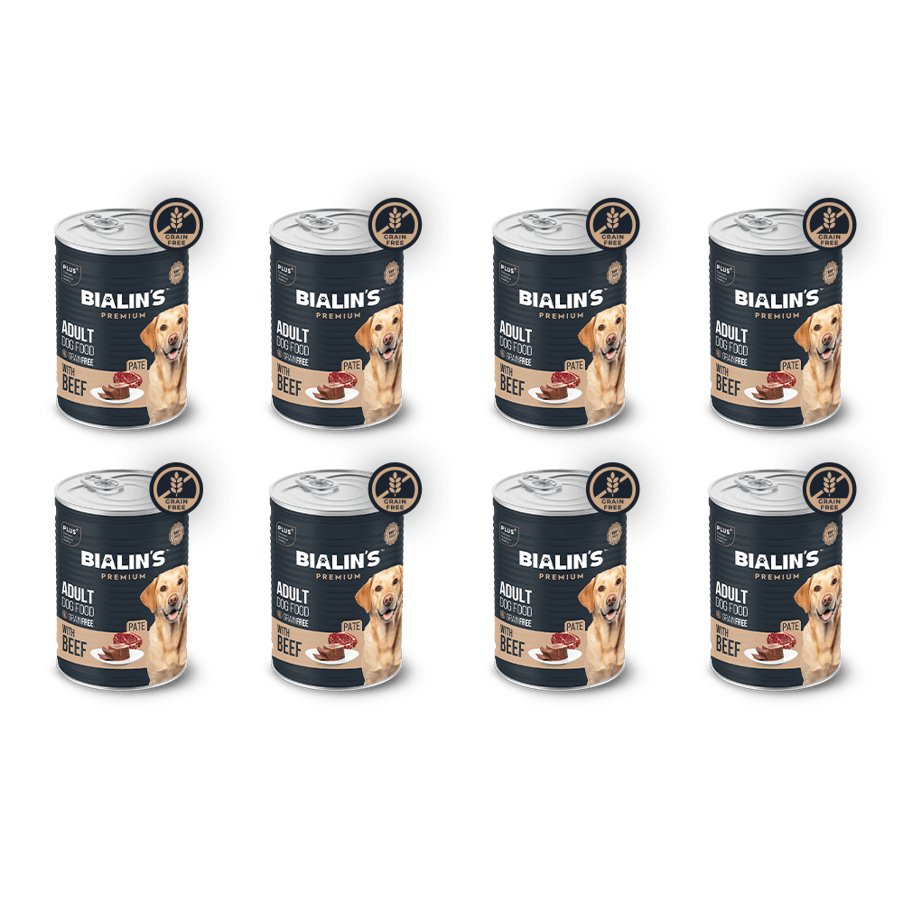 8'li Yetişkin Köpek Maması - Biftekli 400 Gram