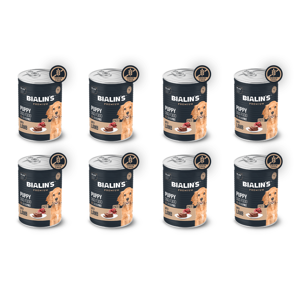 8'li Yavru Köpek Maması - Kuzulu  400 Gram 