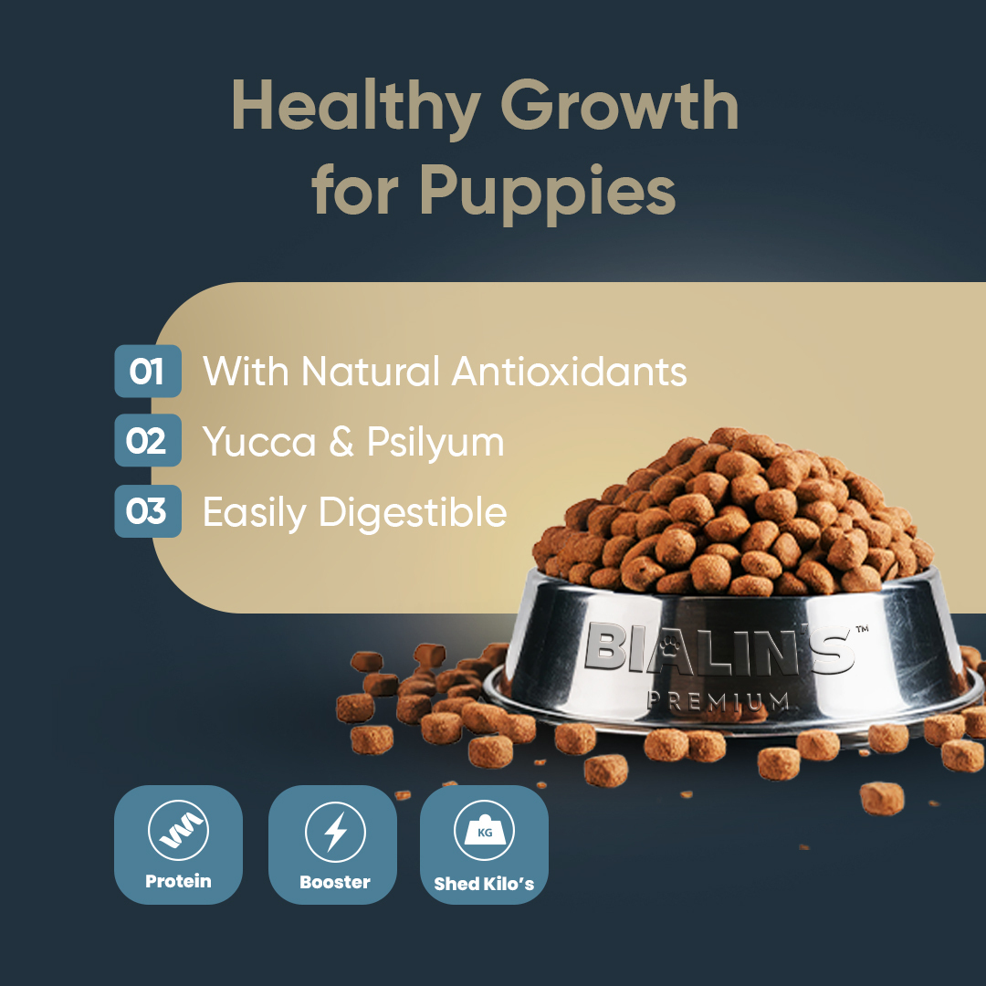 Bialins Premium Mini Breed Yavru Köpek Maması Kuzu & Pirinçli 2.5kg