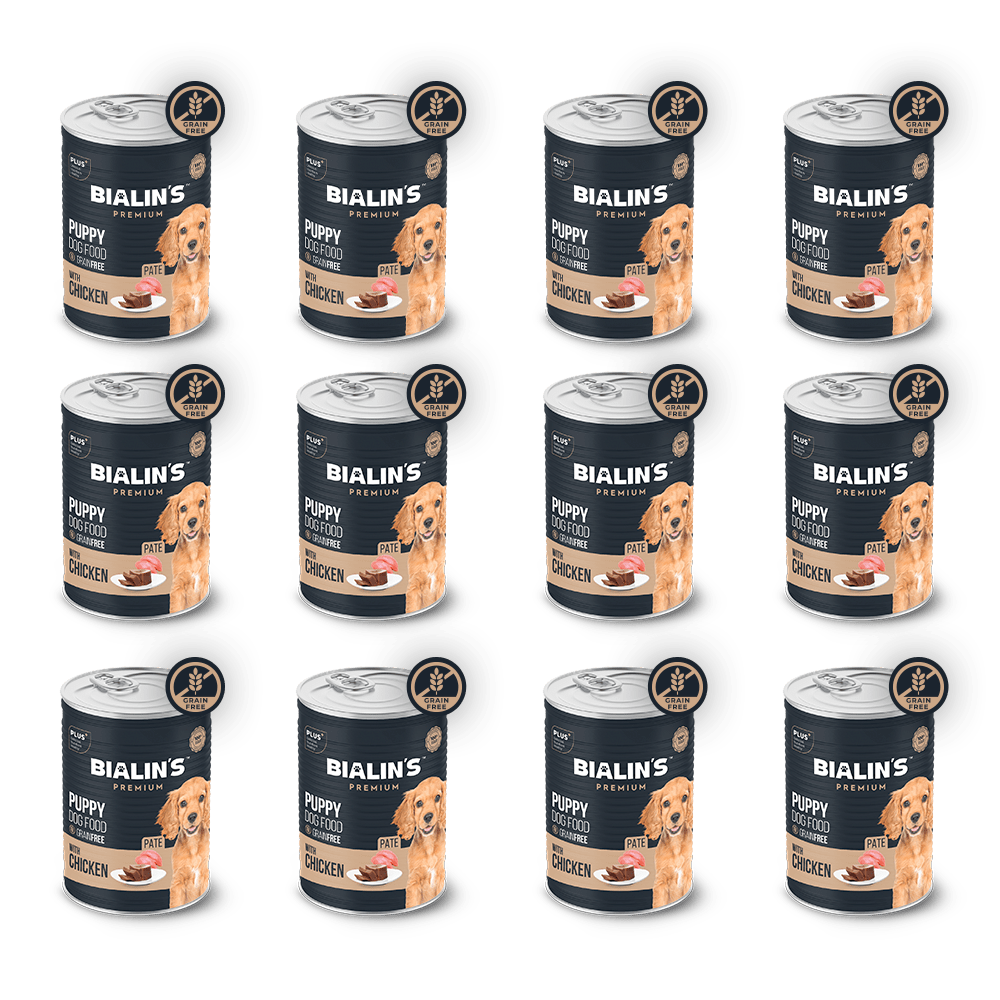 12'li Yavru Köpek Maması - Tavuklu 400 Gram 