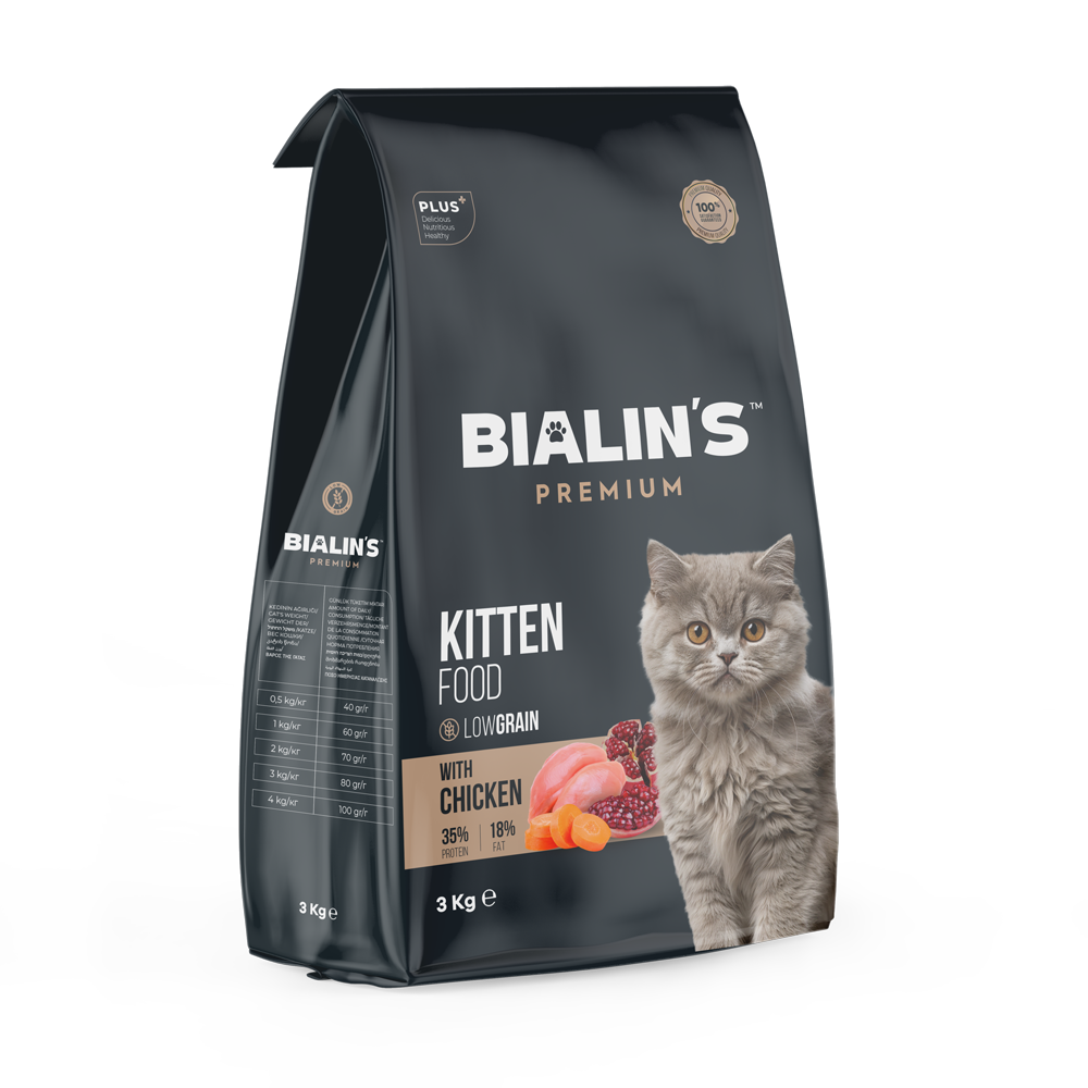Bialins Premium Yavru Kedi Tavuklu 3kg