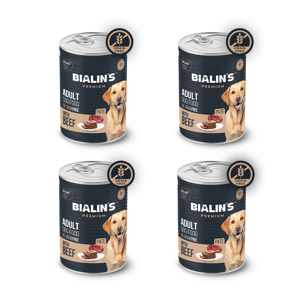 4'lü Yetişkin Köpek Maması -Biftekli 400 Gram 