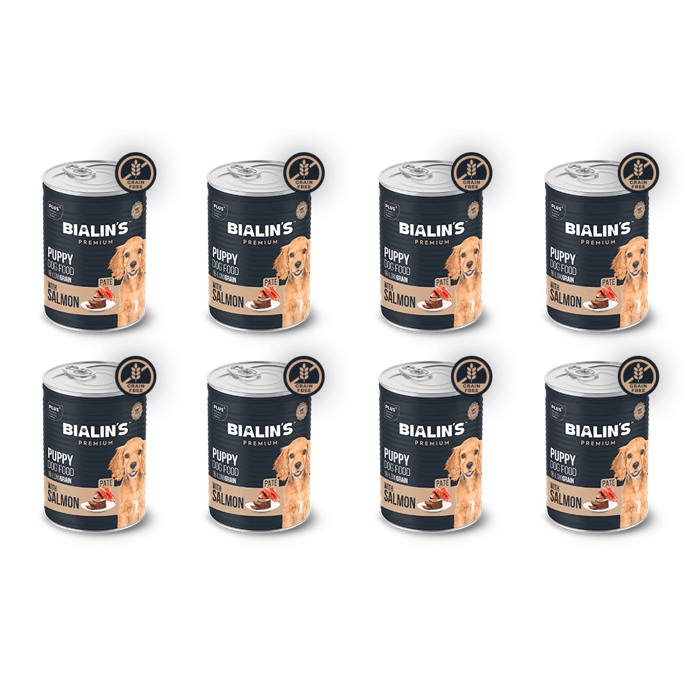 8'li Yavru Köpek Maması - Somonlu 400 Gram