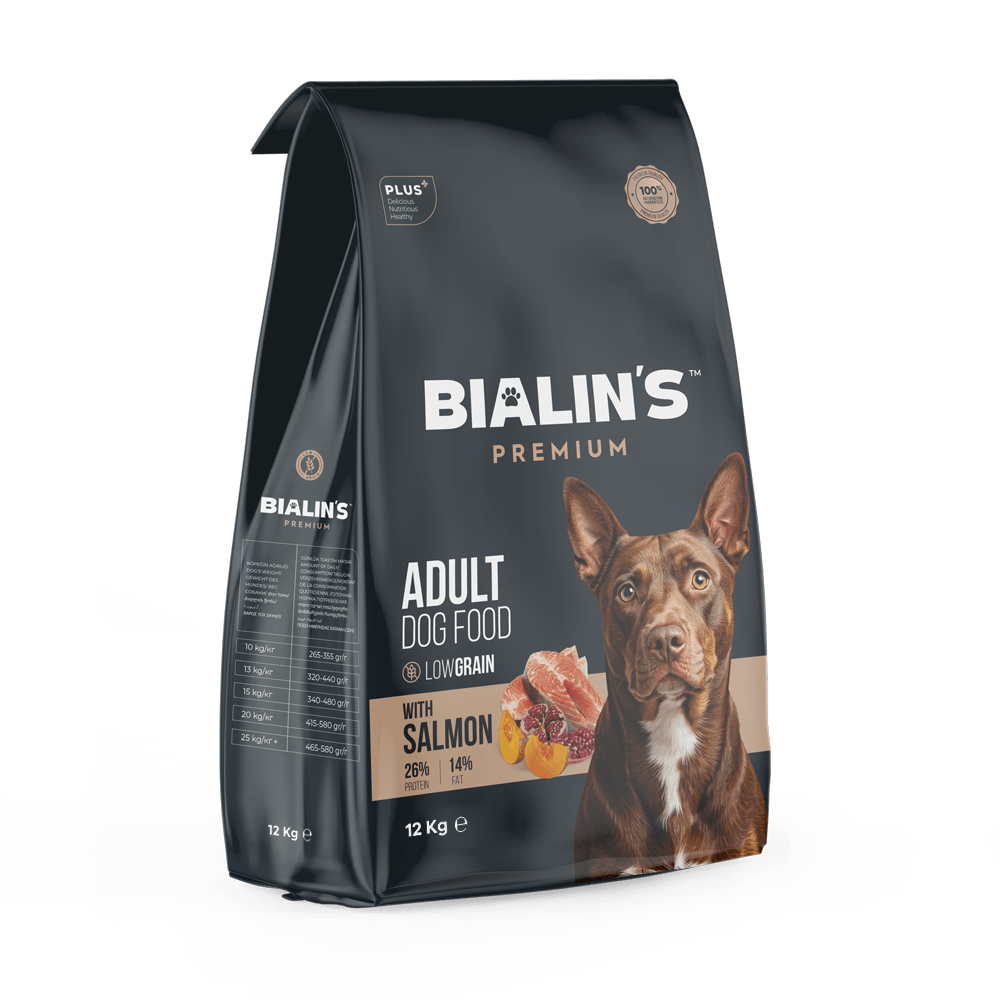 Bialins Premium Yetişkin Köpek Maması Somonlu 12kg