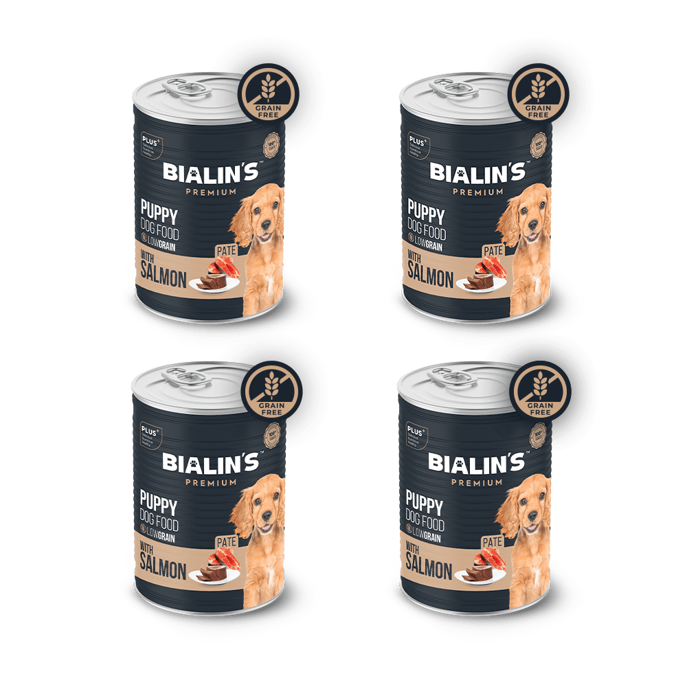 4'lü Yavru Köpek Maması - Somonlu 400 Gram