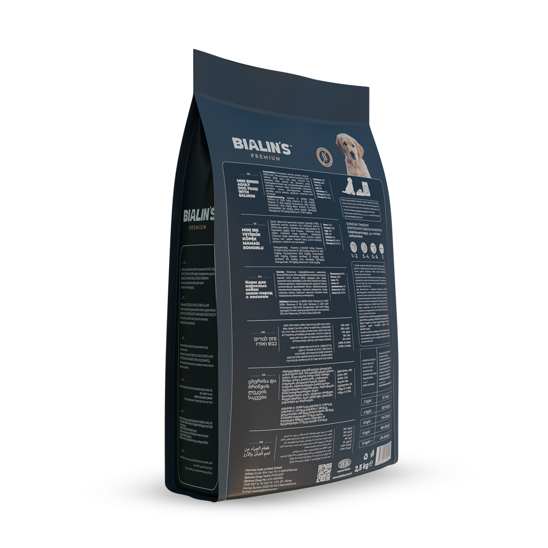 Bialins Premium Yavru Köpek Maması Somonlu 12kg