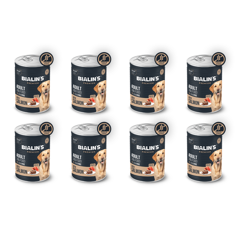 8'li Yetişkin Köpek Maması - Somonlu 400 Gram